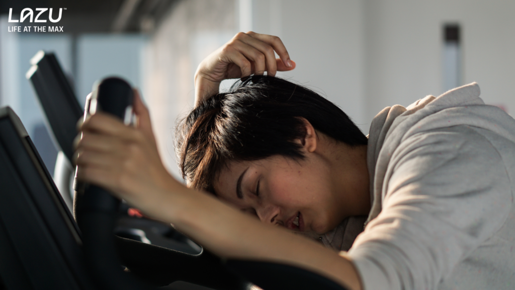 tập luyện quá sức